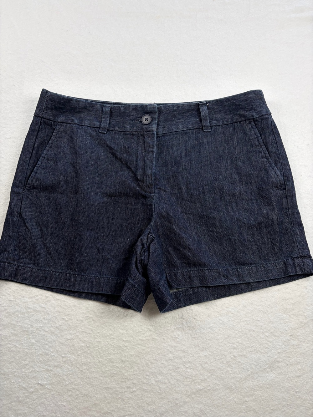 LOFT Dark Navy Jean Shorts